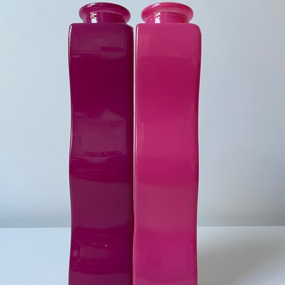 2x pink ikea wave vases (2000s ikea) - Picture 4 of 5
